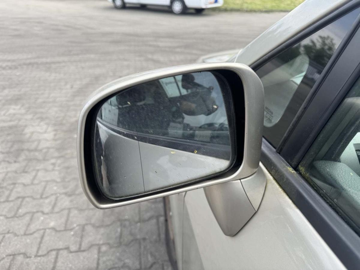 Nissan Tiida original Au&szlig;enspiegel links elektrisch verstellbar HAB Glazed Almond Bj.2009